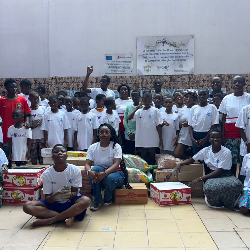 Soutient aux jeunes filles de l’ONG Cavoequiva à travers l’art et la solidarité
